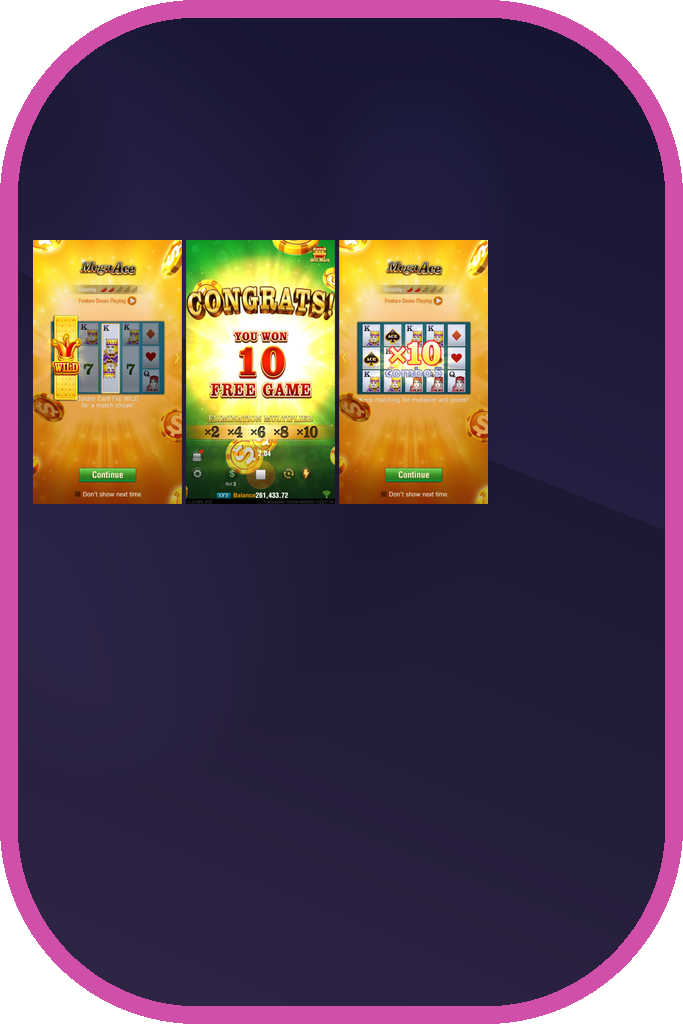 Mega Ace · Tampilan Aplikasi JURAGAN88